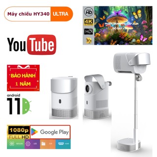   MỚI  Máy chiếu mini HY340 ultra   HY340 PRO  HY300  Full HD android 11.0 độ sáng 300 ANSI 