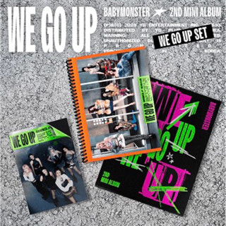  BABYMONSTER - WE GO UP Mini Album thứ 2  WE GO UP PATTERN Ver.  