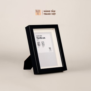  Khung Hình Hộp 13x18cm Độ Sâu 1,5cm Tặng In Ảnh - Khung Ảnh Để bàn Đa Năng - Axia Frame Thảo Tranh 