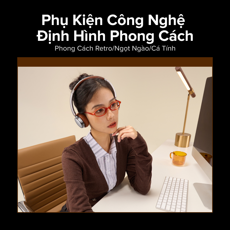 [MỚI] Tai nghe Bluetooth Y2k cổ điển UGREEN Studio Plus ANC khử tiếng ồn Bluetooth 6.0 thập niên 80 cho quà tặng bé gái | BigBuy360 - bigbuy360.vn