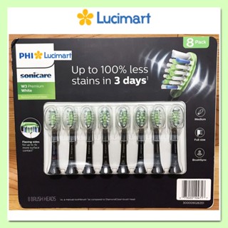  Đầu bàn chải điện Phi.lips Sonicare W3 Premium White  Hàng Mỹ  
