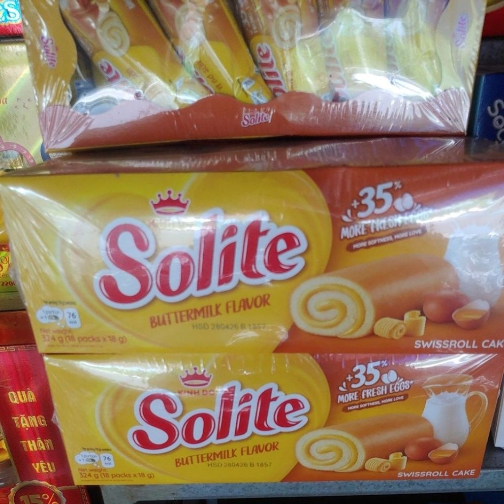 BÁNH KINH ĐÔ SOLITE 324gr 18cái