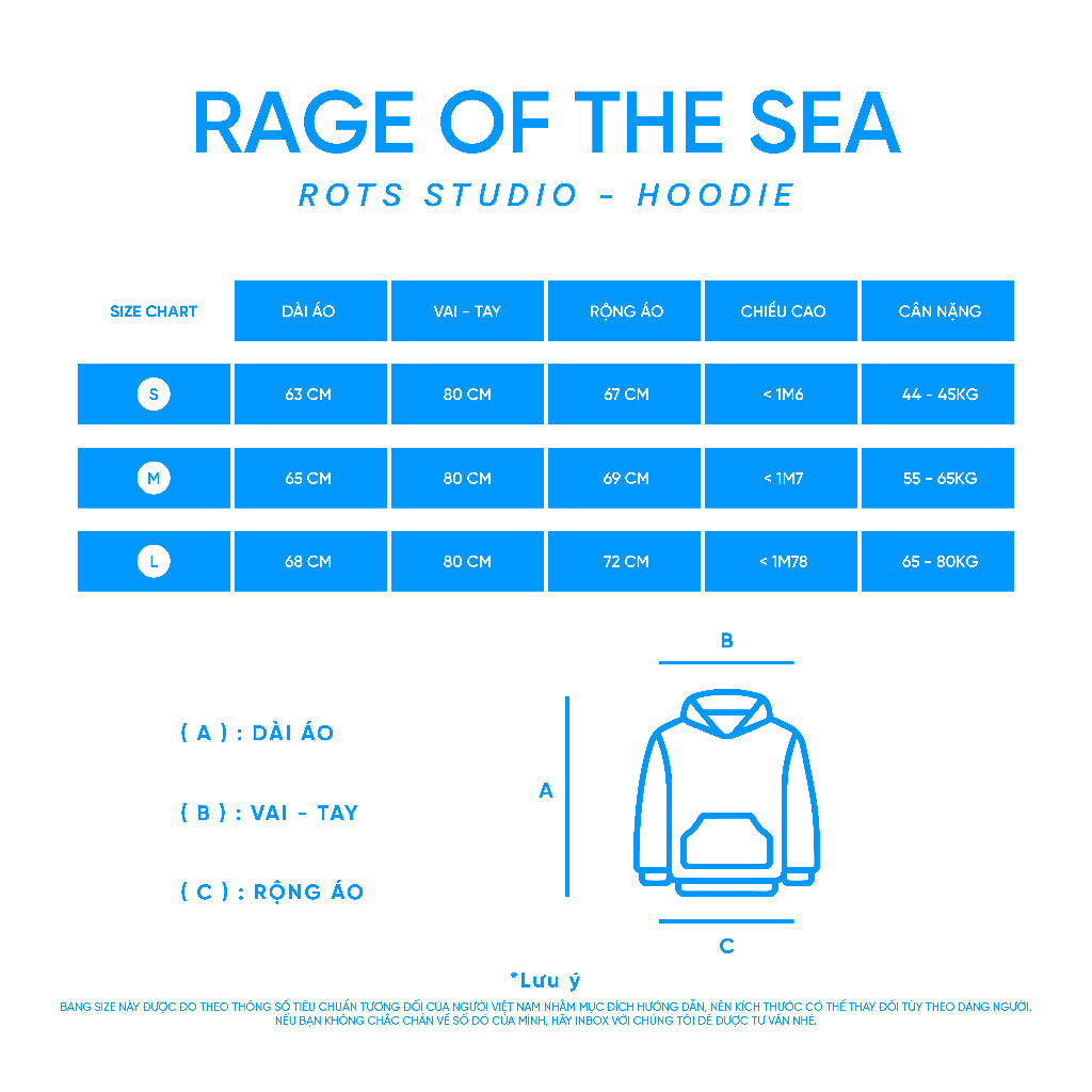 ÁO HOODIE/KHOÁC JACKET NỈ 2 DA CÓ NÓN HAI LỚP TAY DÀI FORM BOXY UNISEX RAGE OF THE SEA(ROTS STUDIO) - "HOODIE BILOGO" | BigBuy360 - bigbuy360.vn