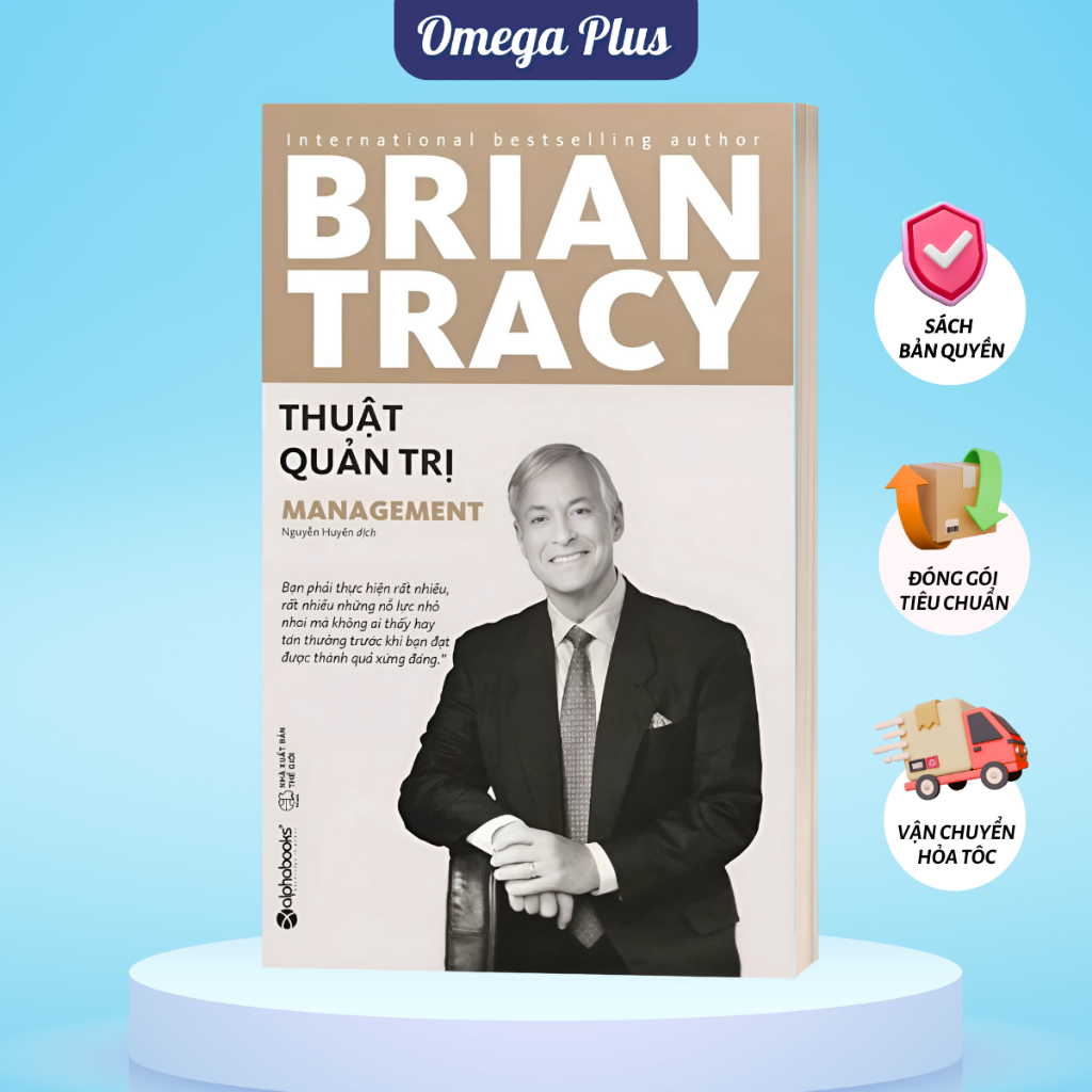 Sách Thuật Quản Trị - Brian Tracy (Alpha Books)