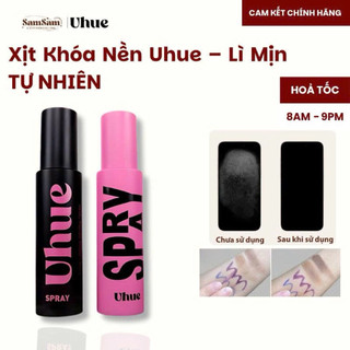   HOẢ TỐC 8AM - 21PM  Xịt Khoá Trang Điểm Đa Chiều UHUE 