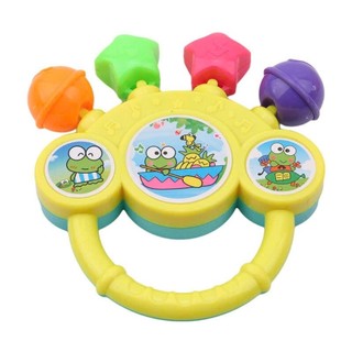 Đồ Chơi Xúc Xắc Gấu 5 Chuông Cho Bé Từ 3 Tháng