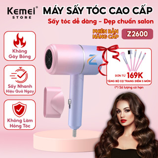 Máy Sấy Tóc Z2600 Mini Cầm Tay – 3 Chế Độ Gió Linh Hoạt, Sấy Nhanh Tóc Mềm Mượt Chuẩn Salon Tại Nhà