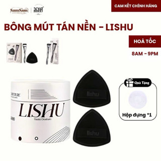   HOẢ TỐC 8AM - 21PM  Hộp Bông Mút Trang Điểm Kèm Hộp Đựng LISHU Hot Douyin 