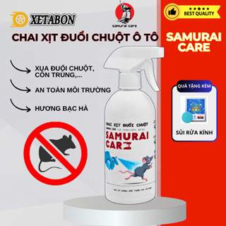  Xịt đuổi chuột Samurai Care  - Thuốcc xịt chuột - dùng cho xe ôtô và dùng trong nhà - 100% tự nhiên 