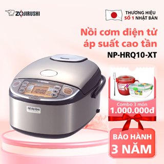 [HỎA TỐC HN-HCM] Nồi cơm điện tử áp suất cao tần ZOJIRUSHI NP-HRQ10-XT 1L, sản xuất tại Nhật, bảo hành 3 năm