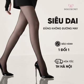 [BH 1 ĐỔI 1] Quần Tất Siêu Dai 360 Độ Không Đũng DOLLYSECRET Vi Sợi Siêu Liên Kết Co Giãn T52