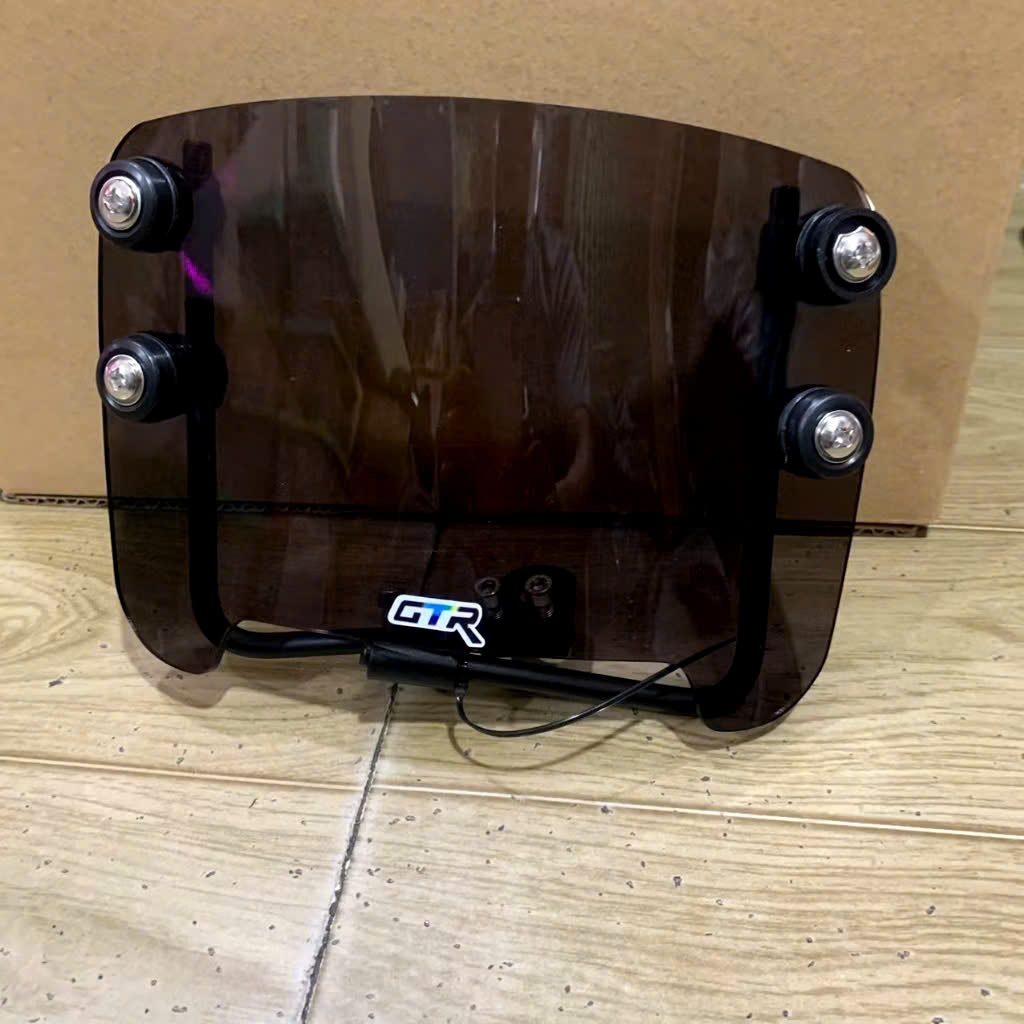 Mão chắn gió cho xe Scoopy màu khói