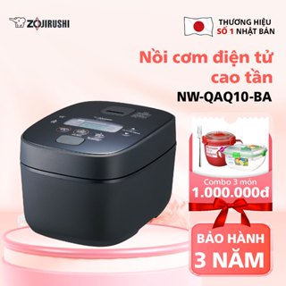 [HỎA TỐC HN-HCM] Nồi cơm điện tử cao tần Zojirushi NW-QAQ10-BA dung tích 1L, sản xuất tại Nhật