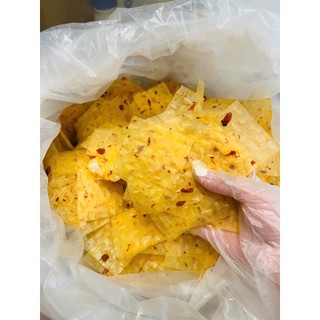  Set 10 bịch Bánh tráng bò tỏi chua cay 200g 