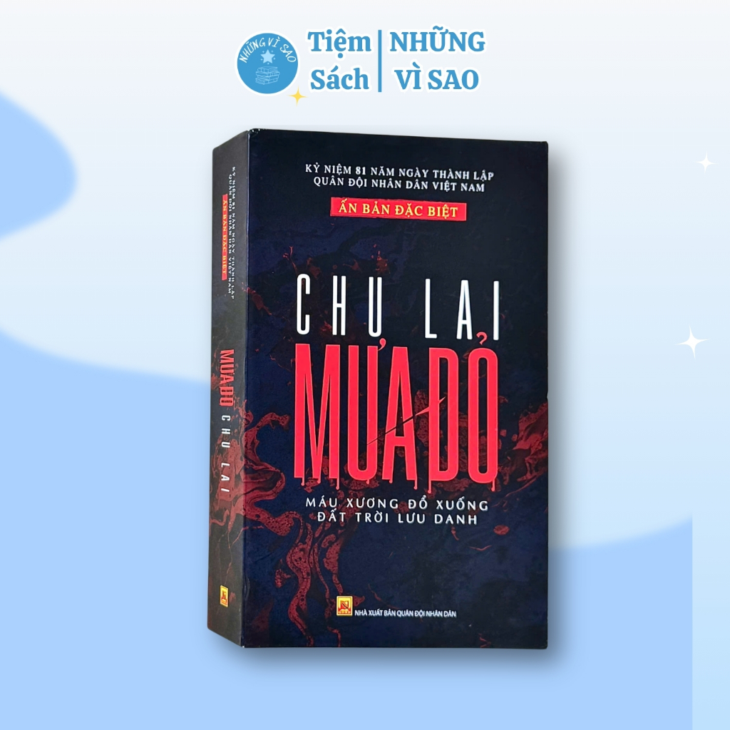 Sách - Mưa Đỏ - Phiên Bản Đặc Biệt Bìa Cứng, Có Hộp Đựng
