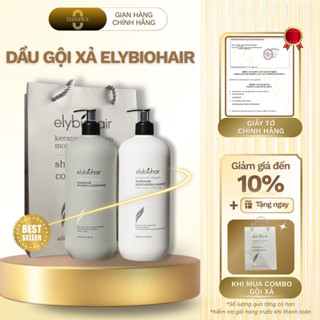 Cặp Dầu Gội Xả Elybiohair Collagen Giảm Rụng Tóc, Nhanh mọc tóc, Phục Hồi Tóc Khô Xơ, Hư Tổn Danawa