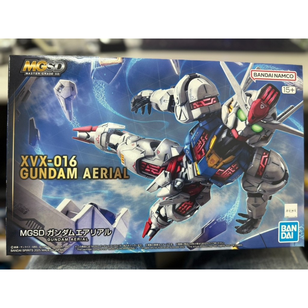 Mô Hình Lắp Ráp MGSD Aerial Gundam Bandai MG SD