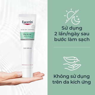 Tinh chất dưỡng cho da mụn Eucerin Pro Acne SOS Serum 40ml