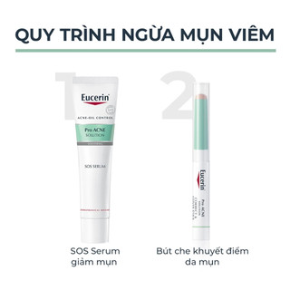 Tinh chất dưỡng cho da mụn Eucerin Pro Acne SOS Serum 40ml