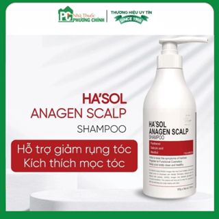  Dầu Gội Hỗ Trợ Giảm Rụng Tóc Dành Cho Tóc Rụng Mỏng Và Yếu Ha'sol Anagen Scalp Shampoo 500g 