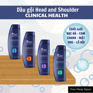 【HÀNG MỸ Dầu Gội Head & Shoulders Clinical Strength 400ml Giảm Gàu Vượt Trội - Tony Hàng Ngoại