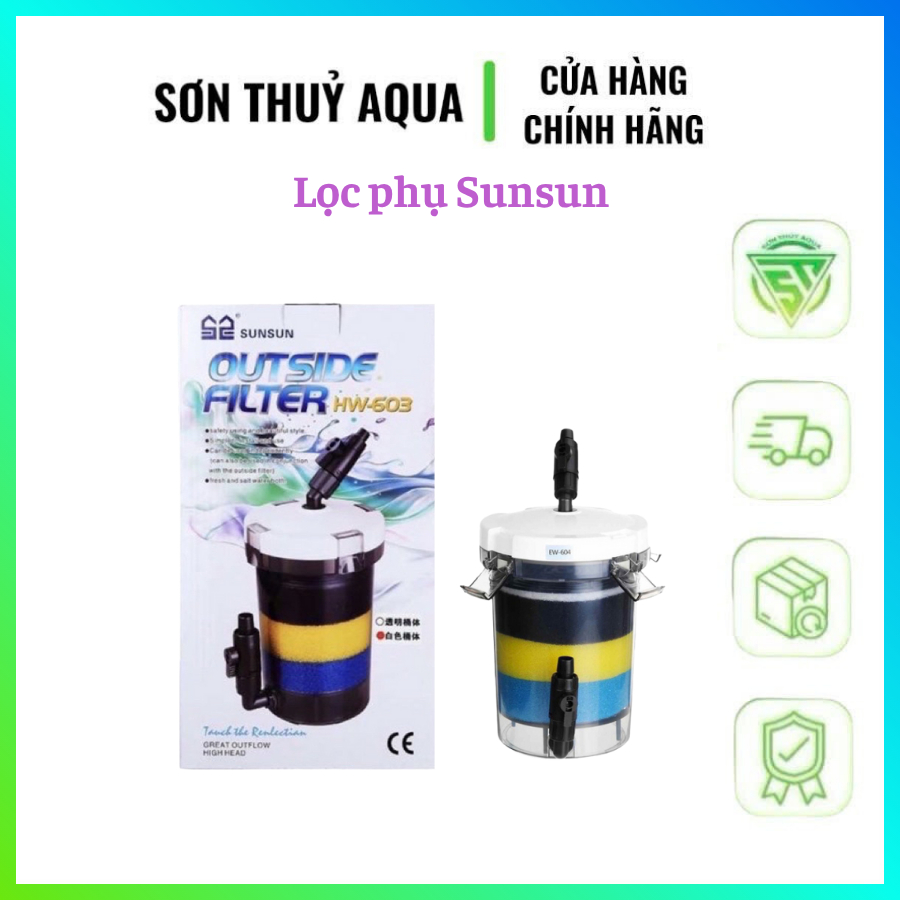 LỌC PHỤ SUNSUN HW -EW 603, 604