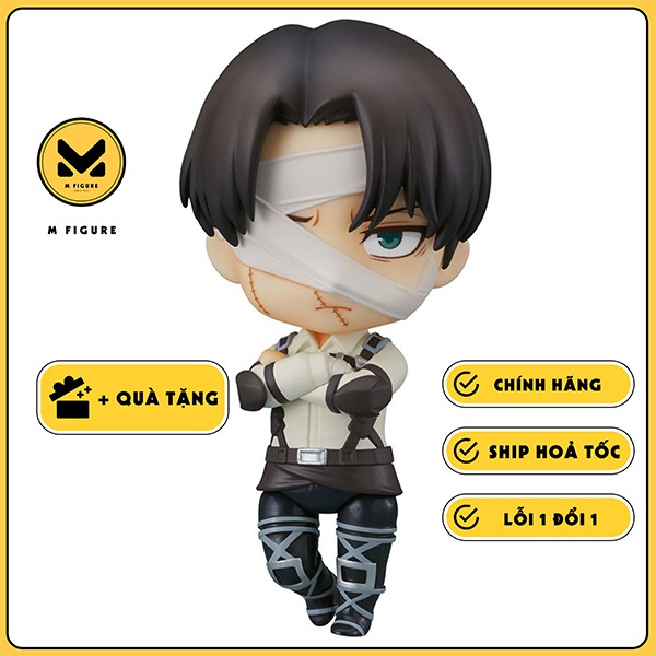 Levi - Attack on Titan - Nendoroid (#2002) - The Final Season Ver. (Good Smile Company) FIGURE CHÍNH