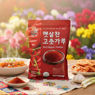Ớt Bột Hàn Quốc Làm Kim Chi Màu Đẹp 1kg