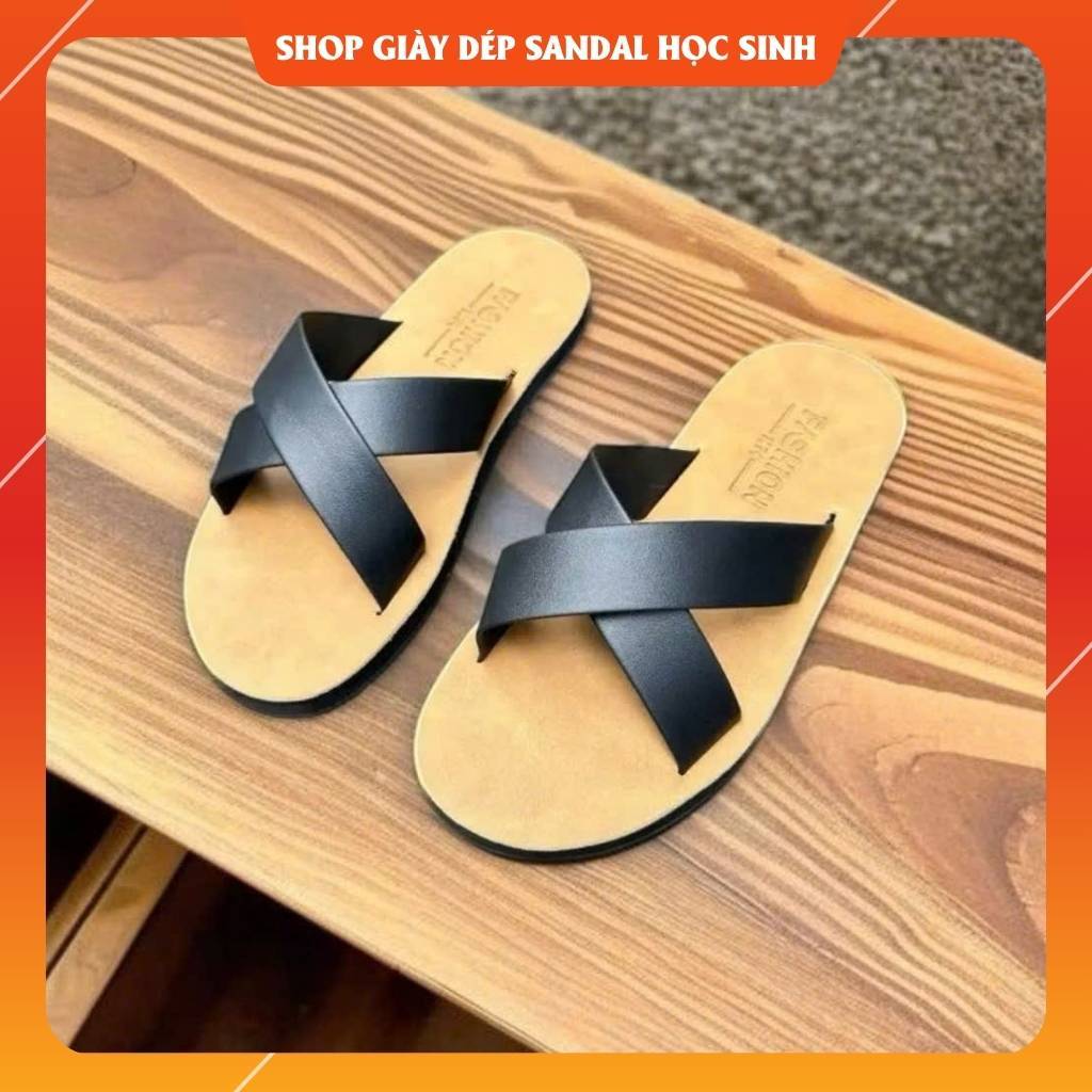 Dép Quai Chéo Nam Nữ – Sandal Thời Trang, Êm Chân, Bền Đẹp | SHOP GIÀY DÉP SANDAL HỌC SINH