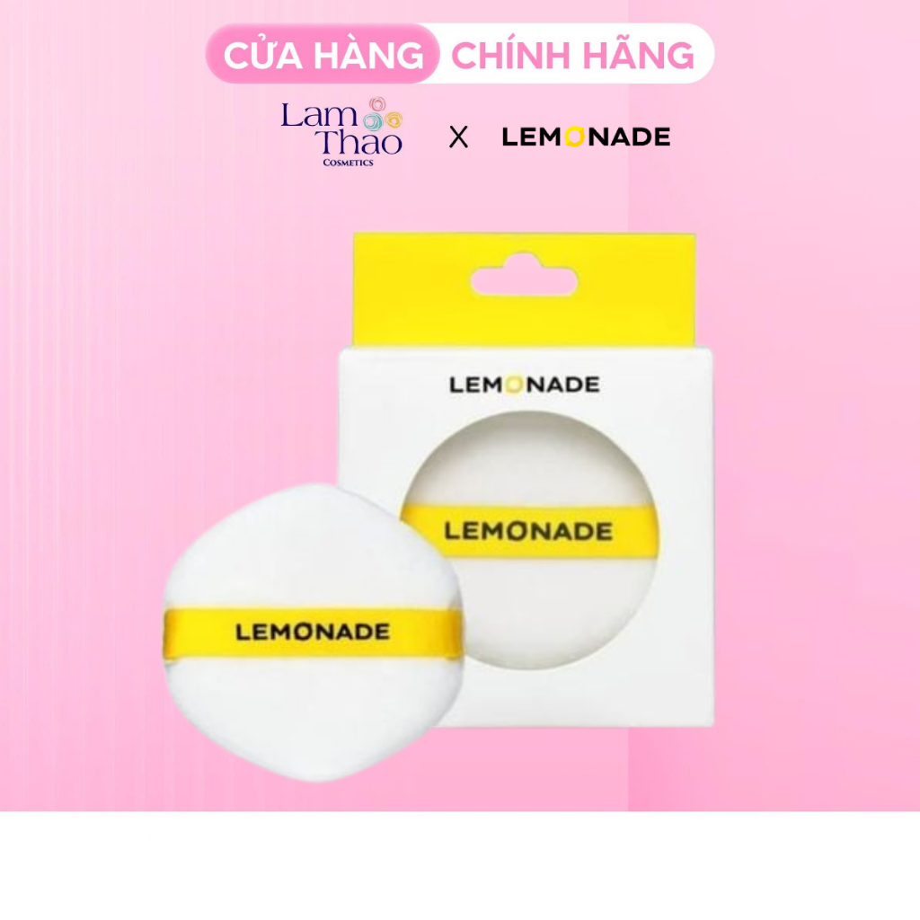 (GIFT) Set 2 Bông Phấn Phủ Lemonade Loose Powder Puff Set