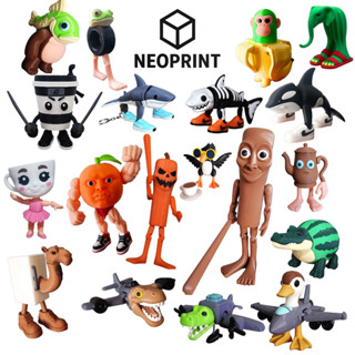 Đồ chơi Tung Tung Tung Sahur, Udin Din Din Dun và Tralalero Tralala NeoPrint