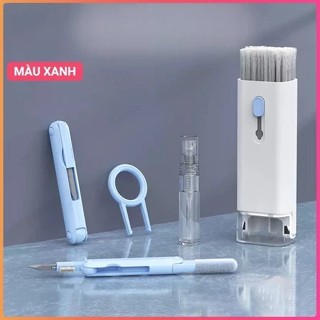  Bộ Dụng Cụ Vệ Sinh Laptop - Máy tính - Bàn Phím - Tai Nghe Airpod Đa Năng 7 in 1 