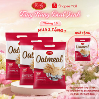 [ĐỘC QUYỀN LIVESTREAM] Combo 3 túi bánh yến mạch Oatmeal Richy túi to 220g-250g