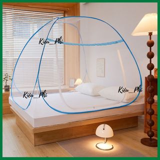 Mùng ngủ chống muỗi đỉnh chóp gấp gọn cao cấp - Màn tự bung người lớn xếp gọn tiện dụng