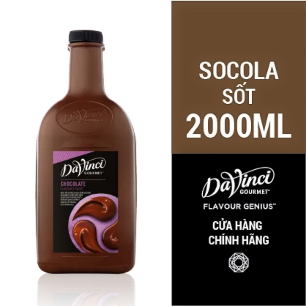 Sốt Davinci Socola/Sauce Davinci Chocolate 2L