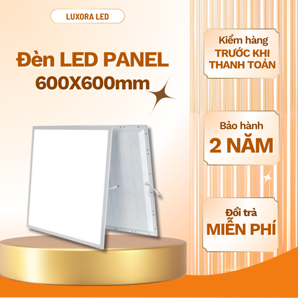 Đèn LED Panel Âm Trần 60*60cm | Đèn Led Âm Trần | Công suất 50W - 60W - 80W - 100W | Đèn Ôp Trần | Đèn Led Âm Trần Panel