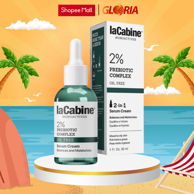 Tinh Chất Dưỡng Ẩm, Kiểm Soát Dầu LaCabine 2% Prebiotic Complex Serum Cream 30ml