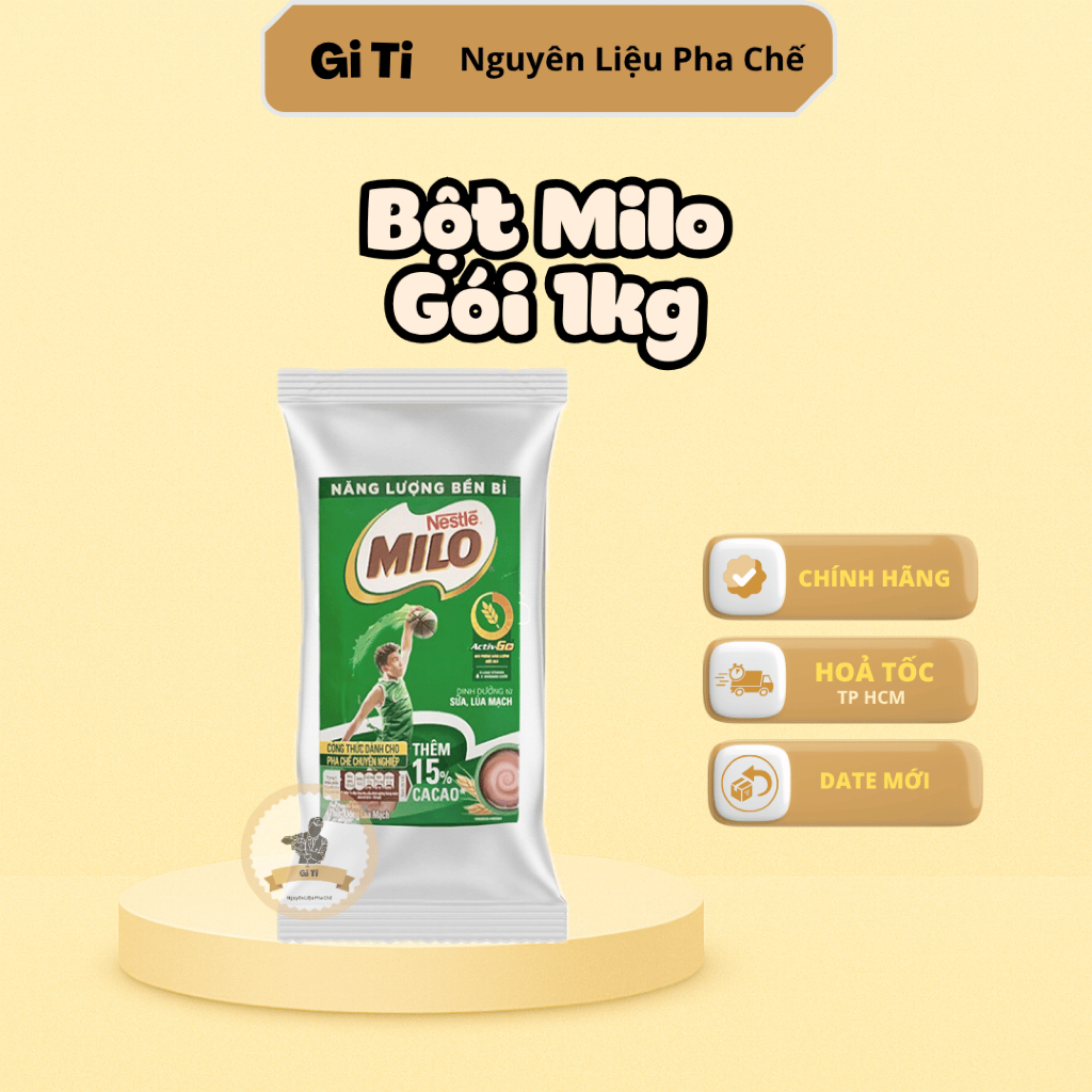 Bột Milo Nguyên Chất 1kg - Nestle
