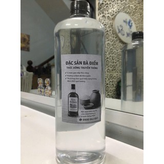 Rượu nếp nguyên chất - Không pha cồn - Chai 01 lit