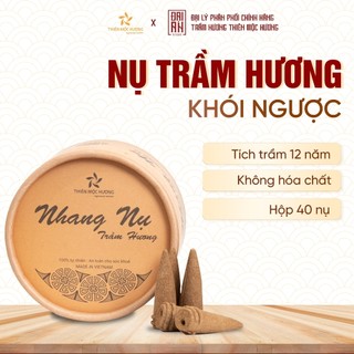  Nụ trầm hương xông nhà Thiên Mộc Hương - Trầm hương tự nhiên không hóa chất mùi thơm dịu nhẹ 