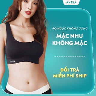  Áo Ngực Nữ Không Gọng Mút Mỏng Dáng Thể Thao Không Lộ Viền Phù Hợp Áo Dài Big Size Mẹ Bầu Cho Con Bú AHBRA SA01 