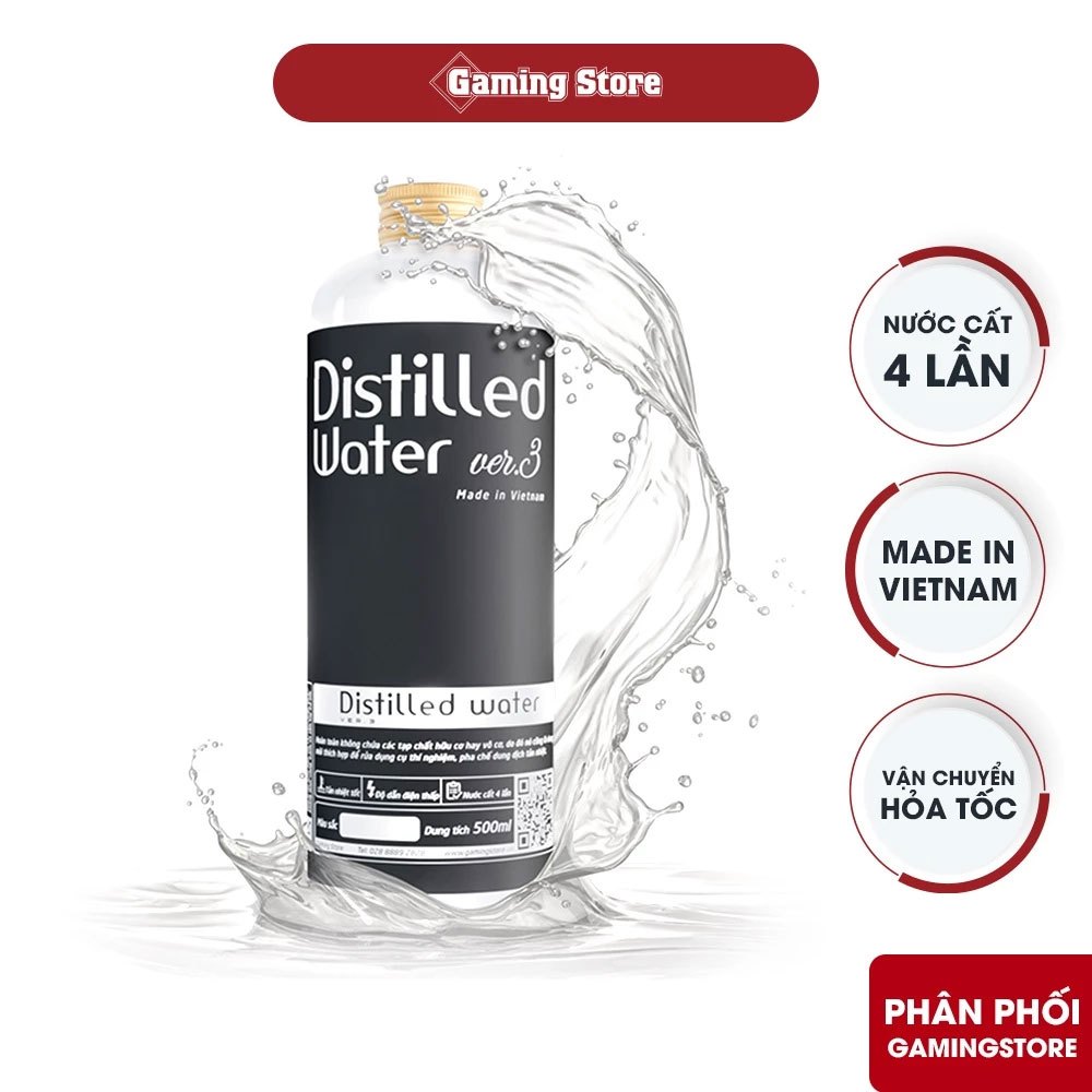 Nước Cất Distilled Water ver.3 (4 Lần)