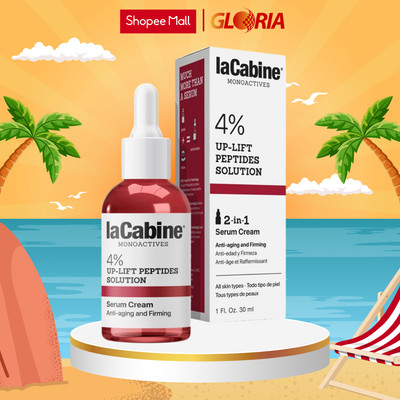 Tinh Chất Chống Lão Hóa, Nâng Cơ LaCabine 4% Peptides Solution Serum Cream 30ml