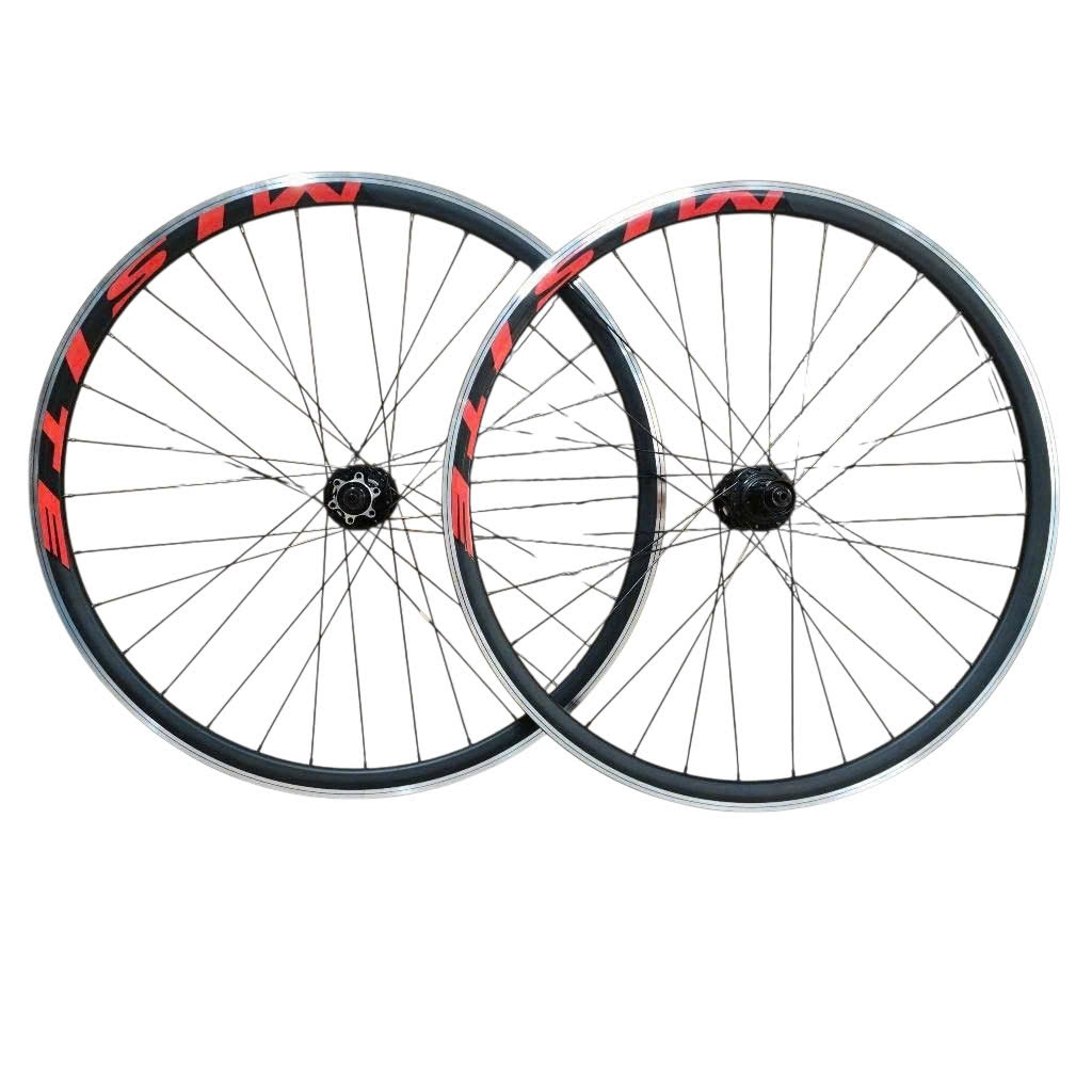 Cặp Bánh Xe Đạp Cối Nổ Misite 700c – Phanh Vành – 32 Lỗ – Líp Thả – Tiếng Nổ To – Siêu Trớn