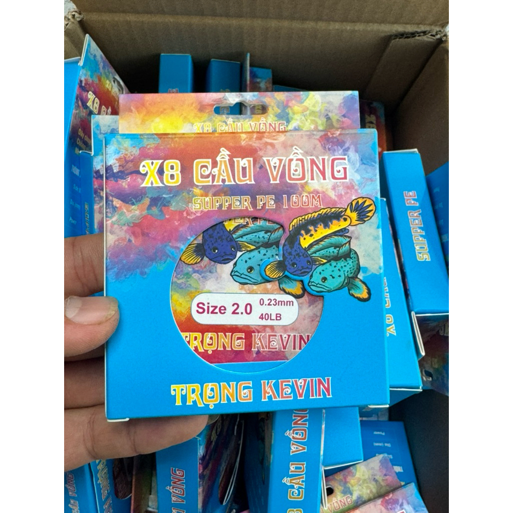 Dây PE X8 Cầu Vồng - SUPPER PE X8