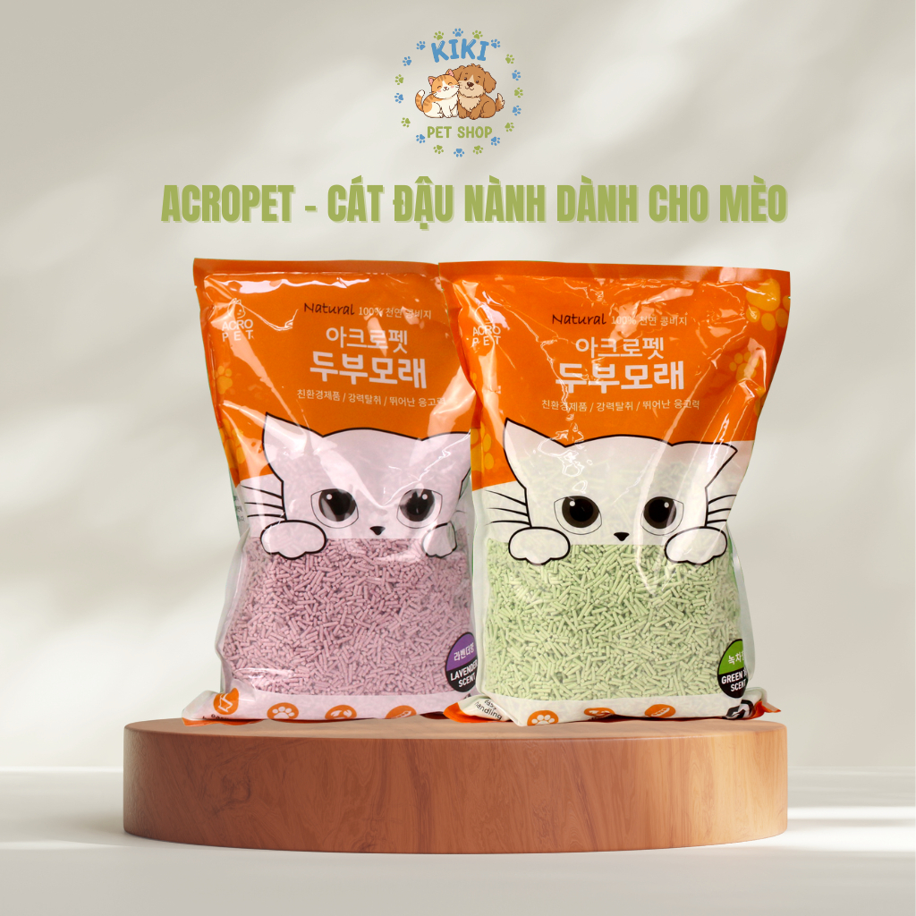[AN TOÀN - TIẾT KIỆM] Cát vệ sinh đậu phụ cho mèo – Dễ dàng tiêu hủy, khử mùi cực nhanh, nguyên liệu an toàn