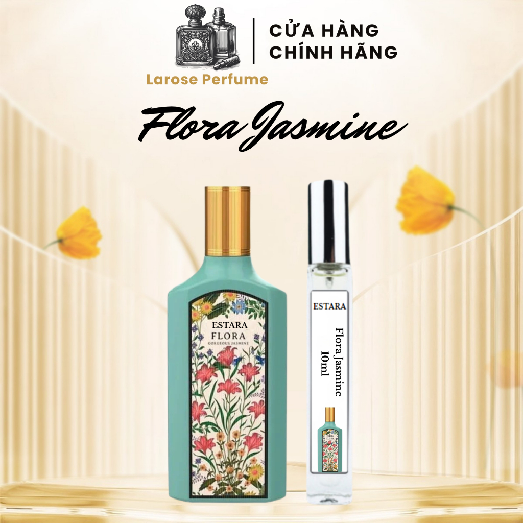 Nước hoa nữ, nước hoa nữ Flora Gorgeous Jasmine, hương thơm, sang trọng, thanh lịch, dịu nhẹ