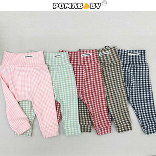  Quần Dài Cạp Cao Vải Nỉ Cực Yêu Cho Bé Trai Bé Gái Sơ Sinh Đến 12 Kg Quần Dài Cho Bé POMABABY 