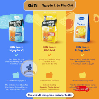 Bột Milk Foam Phô Mai Luave 500gr