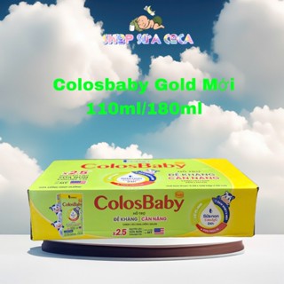 (Mẫu Mới)Sữa pha sẵn Colosbaby Gold Mới 110ml/180ml( thùng 48 hộp)